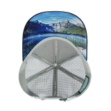 Paddle Board - 6 Panel - Navy / Gray - Laser Mesh (Unisex)