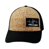 Paddle Board - 6 Panel - Cork - Black - Laser Mesh (Unisex)