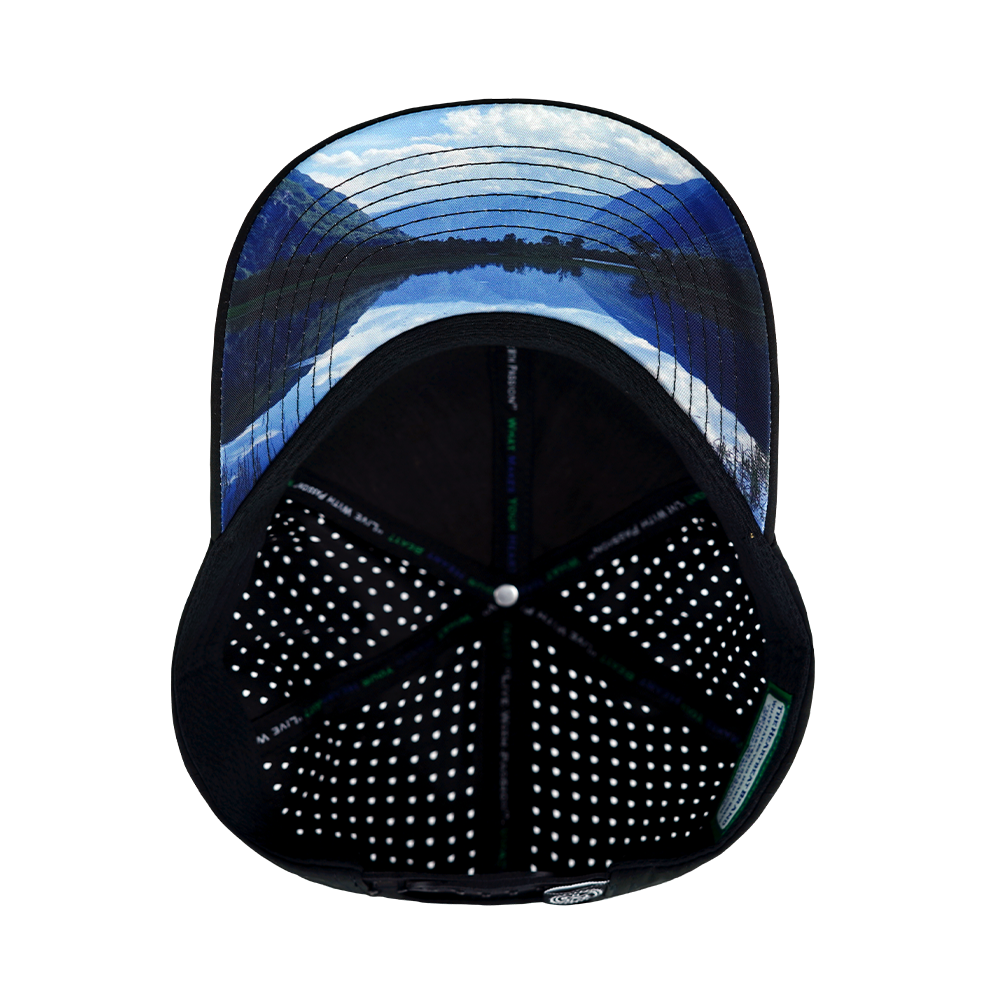 Paddle Board - 6 Panel - Cork - Black - Laser Mesh (Unisex)