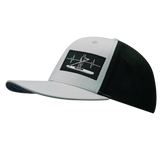 Paddle Board - 6 Panel - Gray / Black - Laser Mesh (Unisex)