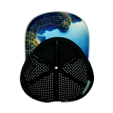 Paddle Board - 6 Panel - Gray / Black - Laser Mesh (Unisex)