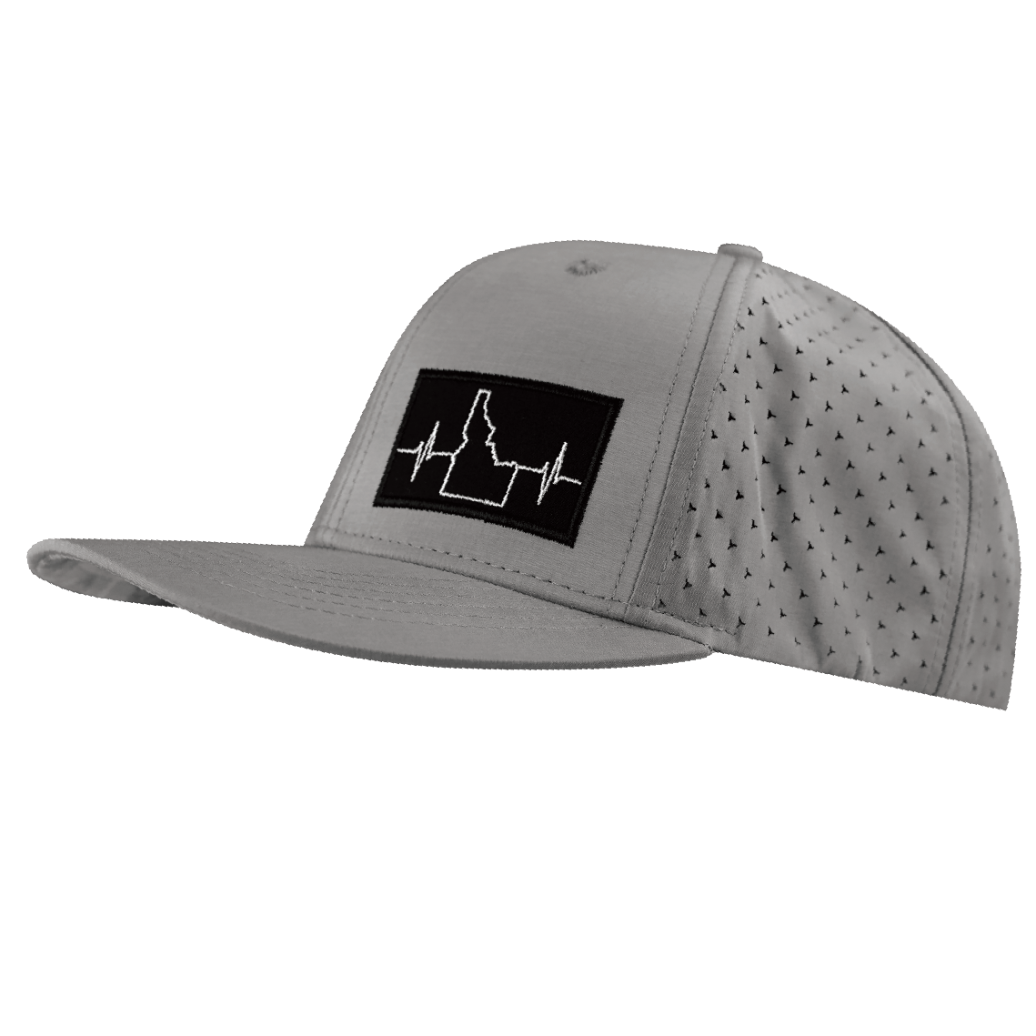 Idaho - 6 Panel - Gray - Laser Mesh (Unisex)