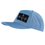 Yoga - 5 Panel - Structured - Light Blue - Laser Mesh (Unisex)