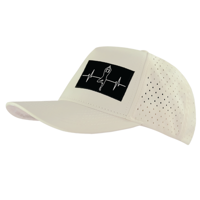 Yoga - 5 Panel - Structured - Cream - Laser Mesh (Unisex)