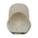 Yoga - 5 Panel - Structured - Cream - Laser Mesh (Unisex)