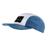 Yoga - 5 Panel - Sporty - Unstructured - Pony Tail - Light Blue / White - Laser Mesh (Unisex)