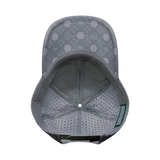 Yoga - 6 Panel - Unstructured - Relaxed Fit - Pony Tail - Gray - Laser Mesh (Unisex)