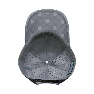 Yoga - 6 Panel - Unstructured - Relaxed Fit - Pony Tail - Gray - Laser Mesh (Unisex)