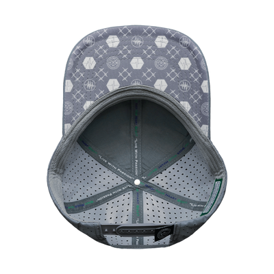 Yoga - 6 Panel - Gray - Laser Mesh (Unisex)