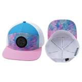 THB - 7 Panel - Cotton Candy - Pink / Neon Blue / White (Unisex)