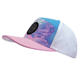 THB - 7 Panel - Cotton Candy - Pink / Neon Blue / White - Laser Mesh (Unisex)