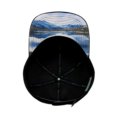 Tahoe - 6 Panel - Black Camo / Black - Trucker Mesh (Unisex)
