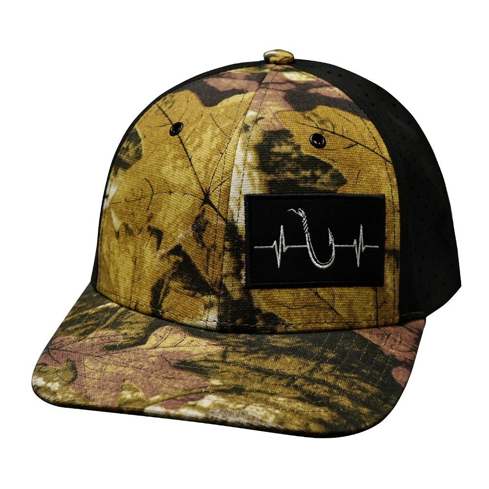 Fishing - 6 Panel - Maple Leaf Camo / Black (Unisex)