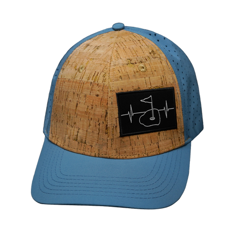 Golf - 6 Panel - Cork - Slate Blue (Unisex)