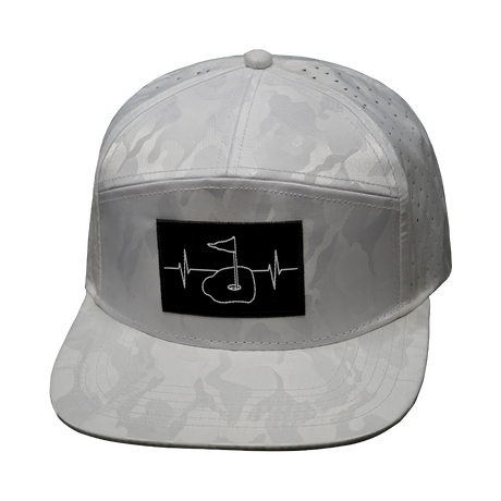 Golf - 7 Panel - White Camo (Unisex)