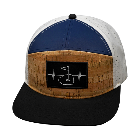 Golf - 7 Panel - Cork - Black / Navy / White (Unisex)