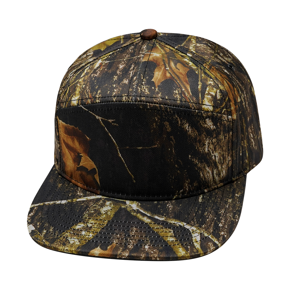 Blank - 7 Panel - Fall Tree Camo (Unisex)