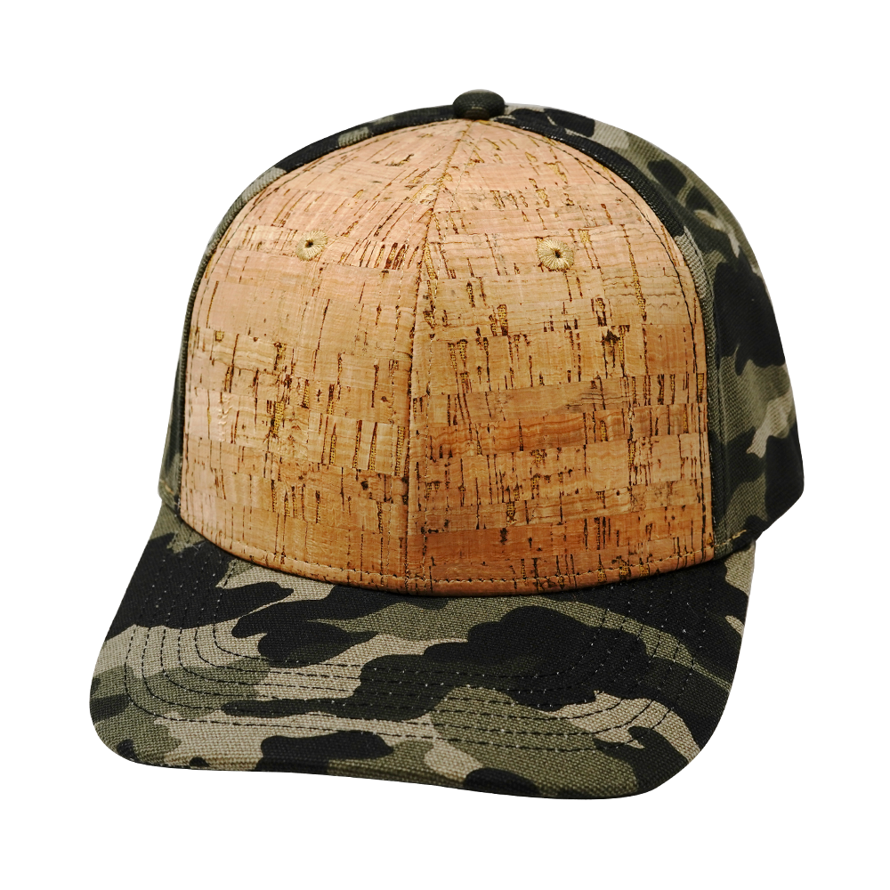 Blank - 6 Panel - Cork - Tan Tree  Camo (Unisex)