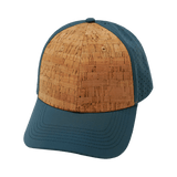 Blank - 6 Panel - Shallow Fit - Cork - Teal (Unisex)