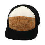 Blank - 7 Panel - Cork - Black / Cream (Unisex)