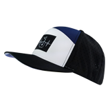 Golf - 7 Panel - Black / White / Navy - Laser Mesh (Unisex)