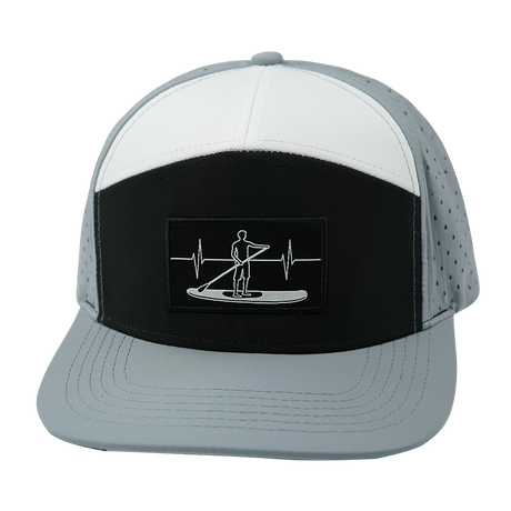 Paddle Board - 7 Panel - Gray / Black / White (Unisex)