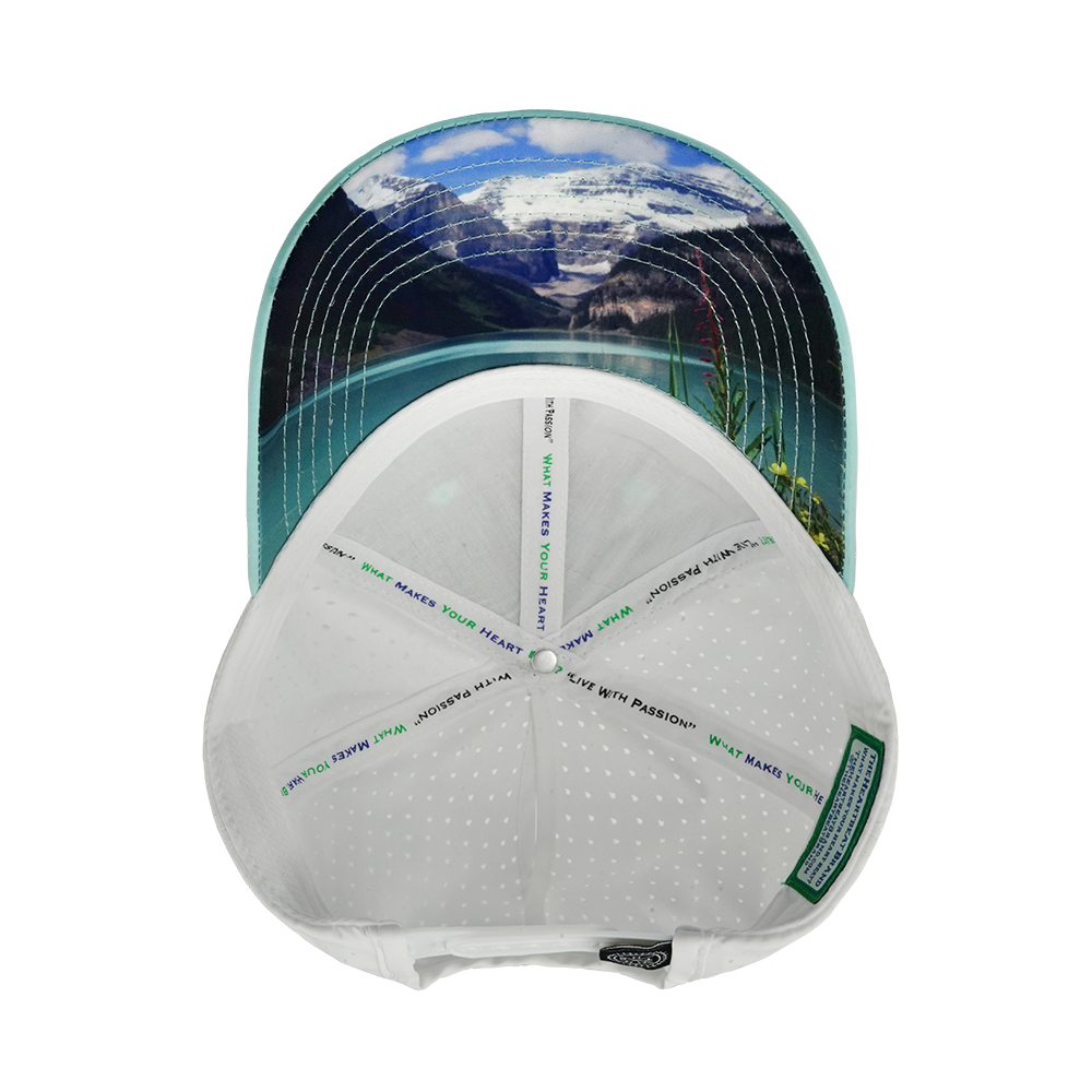 Paddle Board - 6 Panel - Shallow Fit - Pony Tail - Mint / White (Unisex)