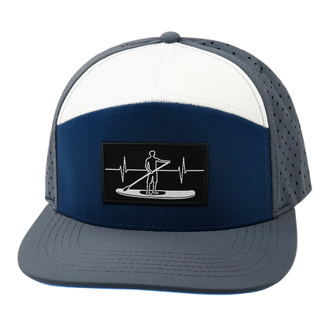 Paddle Board - 7 Panel - Charcoal / Navy / White (Unisex)