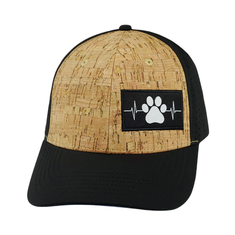 Dog - 6 Panel - Cork - Black (Unisex)