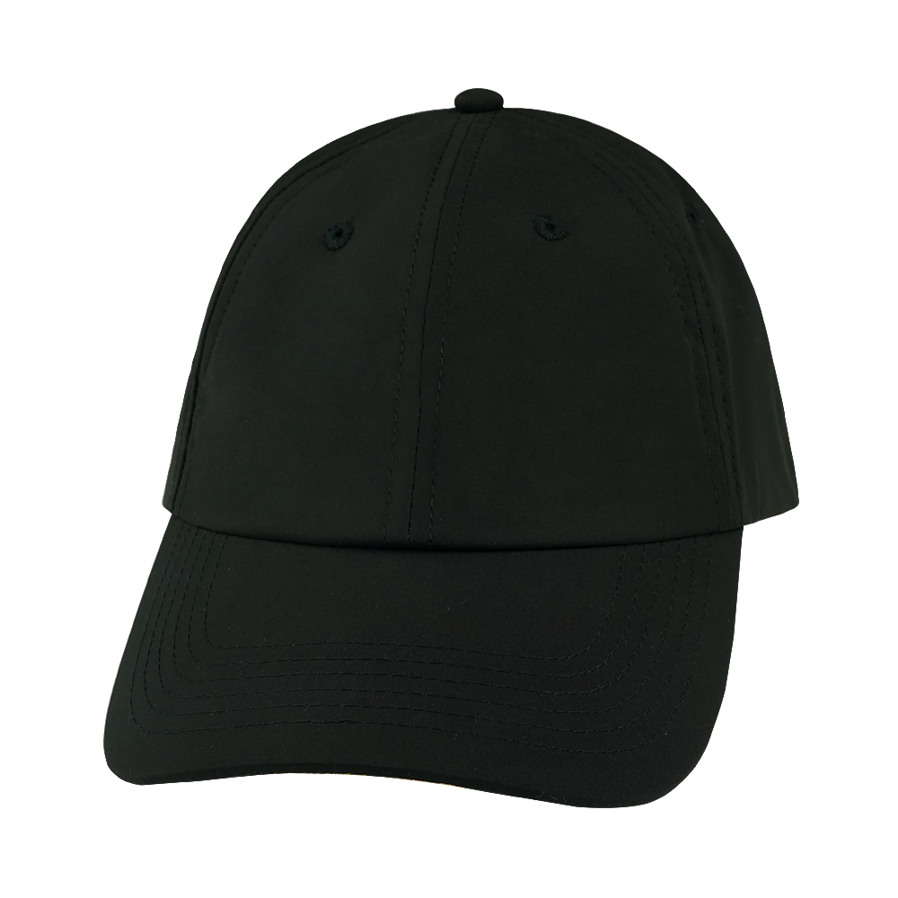 Blank - 6 Panel - Unstructured - Black (Unisex)