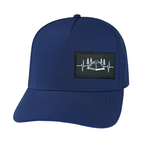 Camping - 5 Panel - Structured - Royal Blue (Unisex)