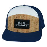 Camping - 7 Panel - Cork - Navy / White (Unisex)