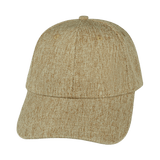 Blank - 6 Panel - Shallow Fit - Tan Hemp (Unisex) - Fabric Back