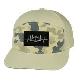 Camping - 7 Panel - Cream / Cream Camo (Unisex)