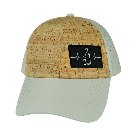 Wine - 6 Panel - Unstructured - Cork - Gray (Unisex)