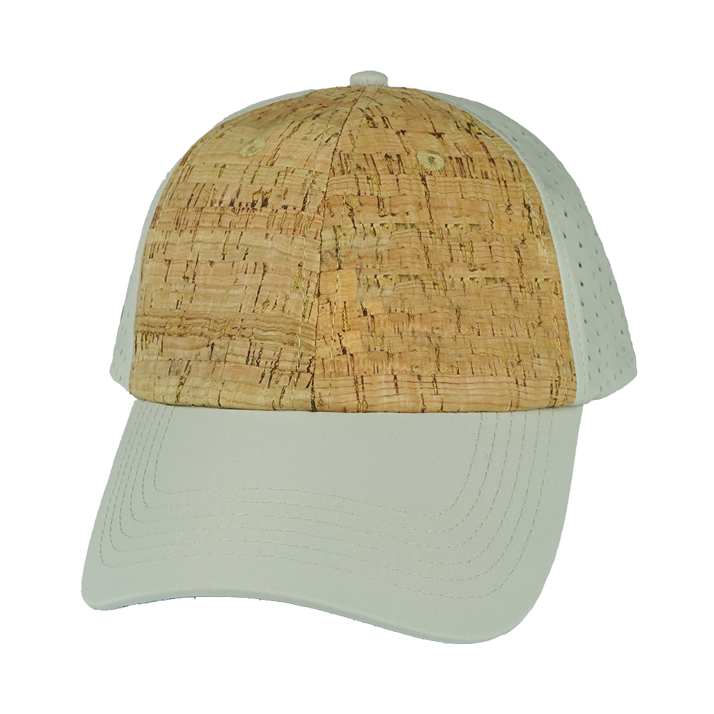 Blank - 6 Panel - Unstructured - Cork - Gray (Unisex)