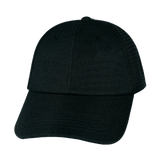 Blank - 6 Panel - Unstructured - Black Hemp / Black (Unisex) - Soft Trucker Mesh