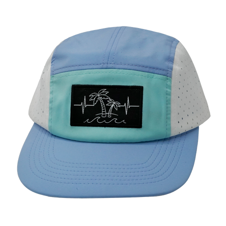 Beach - 5 Panel - Sporty - Unstructured - Baby Blue / Mint / White (Unisex)