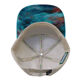 THB - 7 Panel - Desert Sky - Neon Green Blue / Cream (Unisex)