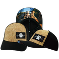 Dog - 6 Panel - Cork - Black - Laser Mesh (Unisex)