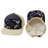 **YOUTH** THB  - 7 Panel - Dusk Camo - Cream / Charcoal (Unisex)