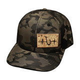 Fishing - 6 Panel - Tan Camo - Laser Mesh (Unisex)