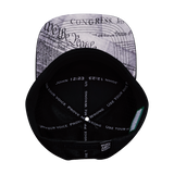 FREEDOM Hat - Flat Bill - Black Camo - Laser Mesh