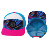 **YOUTH** THB  - 7 Panel - Feather Glow - Neon Pink / White / Neon Blue (Unisex)