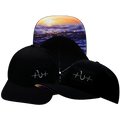 Fishing - 6 Panel - Black - Laser Mesh (Unisex)