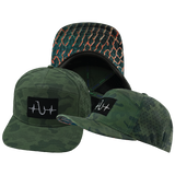 Fishing - 7 Panel - Soft Teal Camo - Laser Mesh (Unisex)
