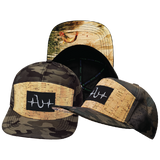 Fishing - 7 Panel - Cork - Tan Camo - Laser Mesh (Unisex)