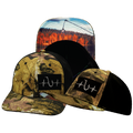 Fishing - 6 Panel - Maple Leaf Camo / Black - Laser Mesh (Unisex)