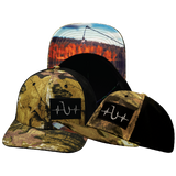 Fishing - 6 Panel - Maple Leaf Camo / Black - Laser Mesh (Unisex)