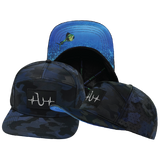 Fishing - 7 Panel - Navy Camo - Laser Mesh (Unisex)